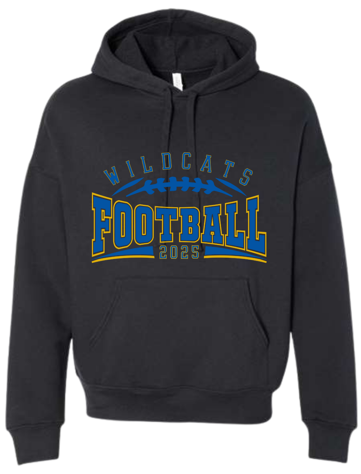 LYFC Wildcats Football Fleece Hooded Sweatshirt