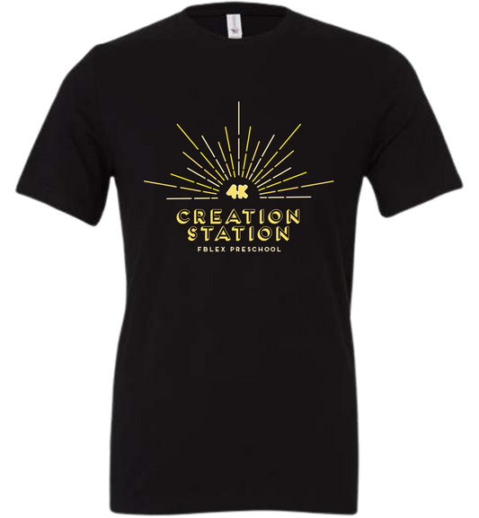 FBLEX Creation Station Toddler, Youth, & Adult YELLOW ROOM Themed Tee's