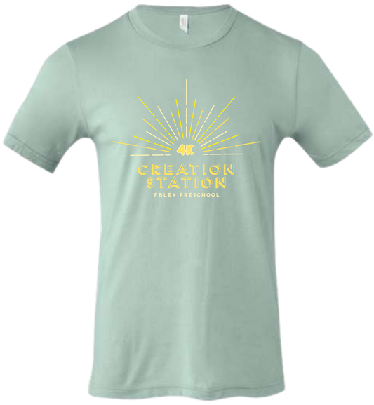FBLEX Creation Station Toddler, Youth, & Adult YELLOW ROOM Themed Tee's