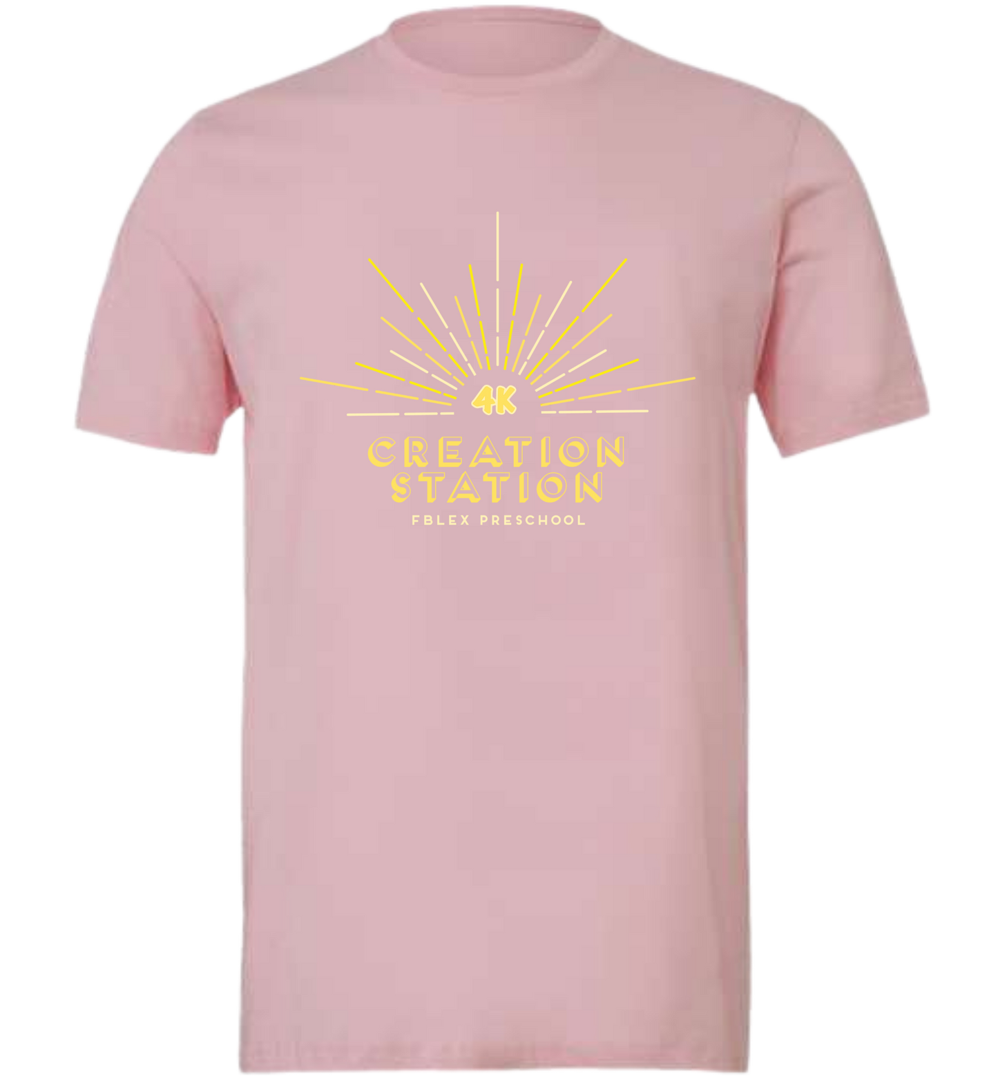 FBLEX Creation Station Toddler, Youth, & Adult YELLOW ROOM Themed Tee's