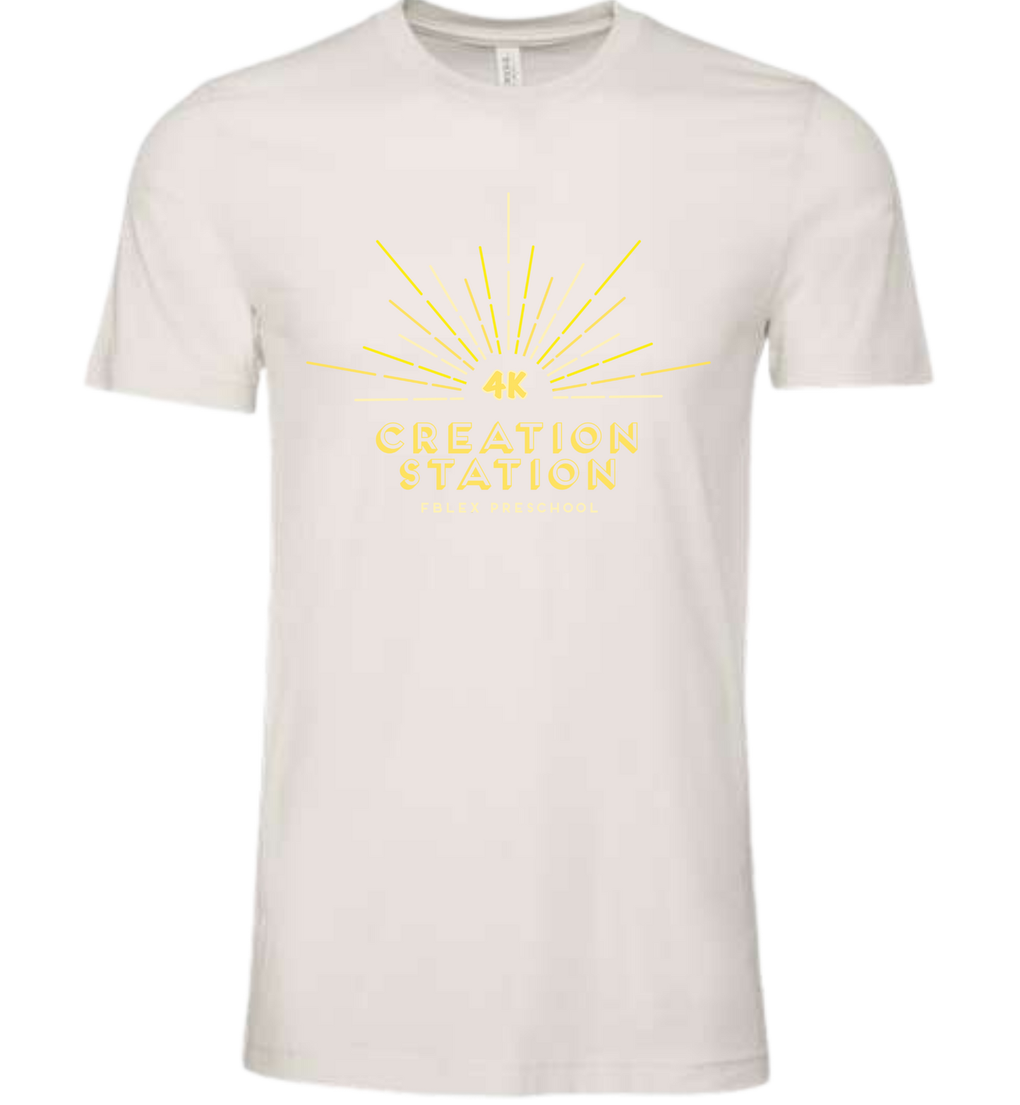 FBLEX Creation Station Toddler, Youth, & Adult YELLOW ROOM Themed Tee's