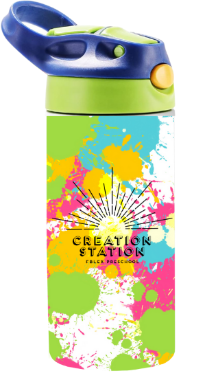 FBLEX Creation Station Kids Water Bottle
