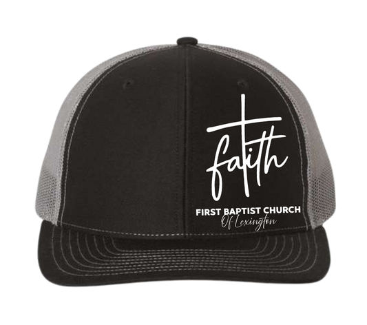 FBLEX Creation Station Richardson 112 Trucker Hat Black/Charcoal